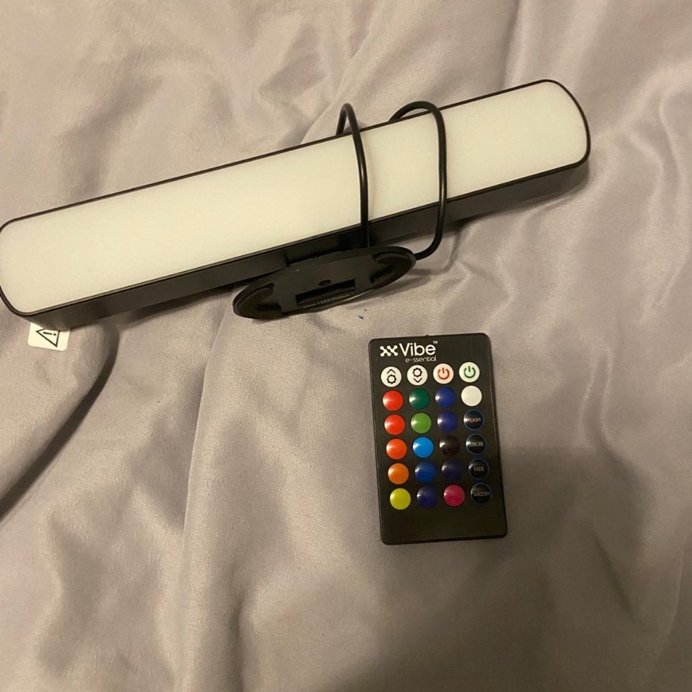 LED light with remote control